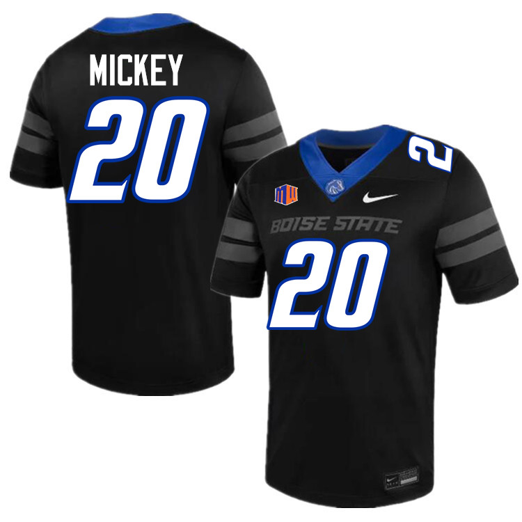 Jaden Mickey Jersey, Boise State Broncos College Football Jersey College Uniforms-Black  Jaden Mickey Jersey, Boise State Broncos College Football Jersey College Uniforms-Black